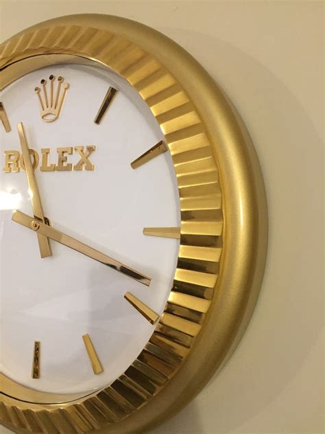 xxl rolex|luxury Rolex wall clocks.